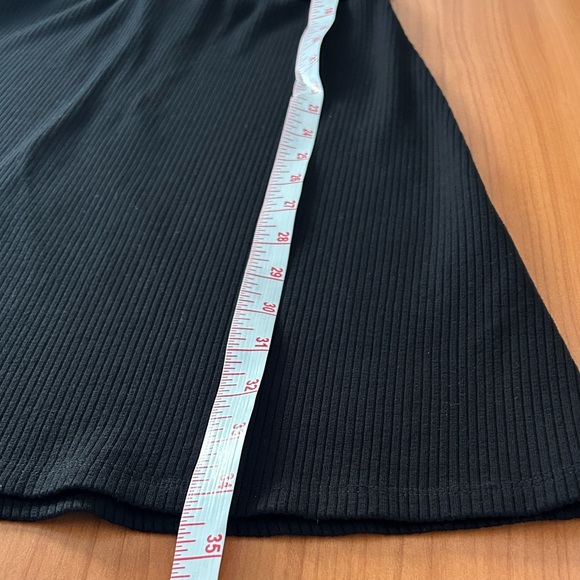 Reformation Black Mini Dress with Button Detail - Picture 13 of 15